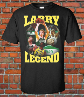 larry bird graphic tee